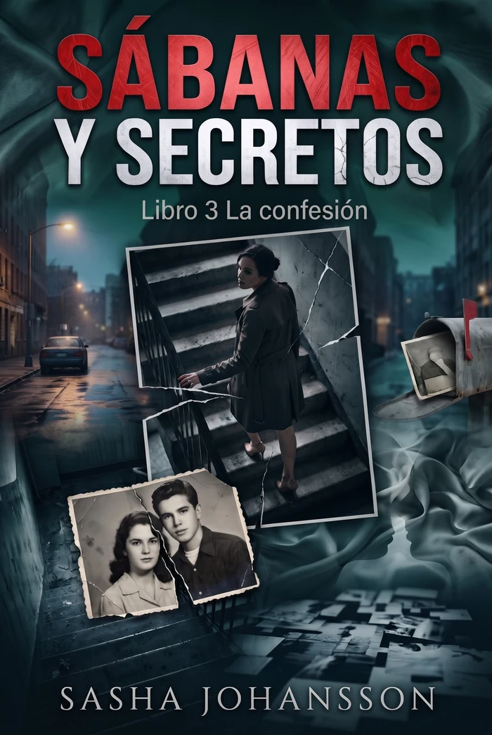 Portada de Sabanas y secretos, Libro 3: La confesion, de Sasha Johansson